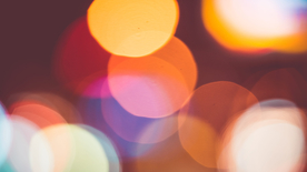 彩色圆形光点背景图片