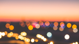 彩色圆形光点背景图片