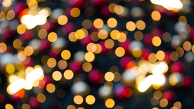 彩色圆形光点背景图片