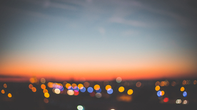 彩色圆形光点背景图片