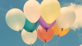 气球缤纷图片