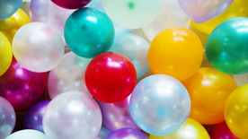 气球缤纷图片