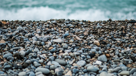 鹅卵石砂石图片