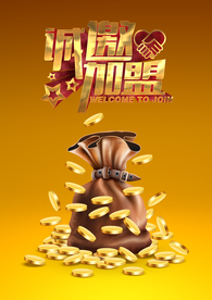 诚邀加盟招商海报