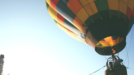热气球缤纷绚丽图片