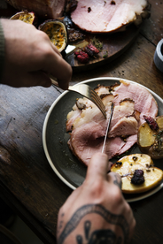 令人垂涎的烤火腿2