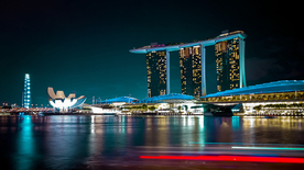 城市魅力夜景图片