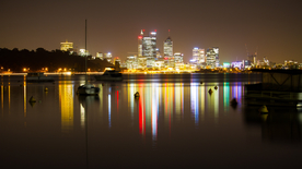 城市魅力夜景图片