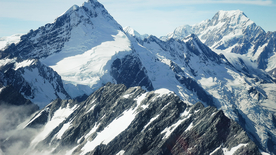 雪山冰川积雪图片