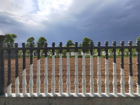 罗马柱围栏图片