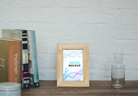 大幅海报展示 艺术空间展 广告