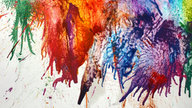 烟雾水彩背景图片