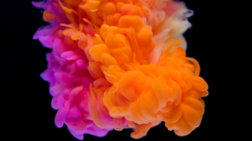 烟雾水彩背景图片