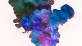 烟雾水彩背景图片