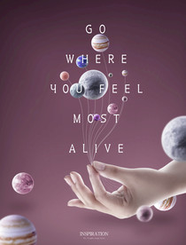 创意星球地产广告图片