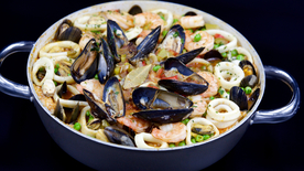 海鲜饭美食图片