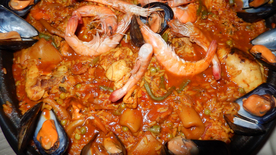 海鲜饭美食图片