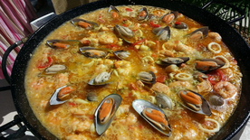 海鲜饭美食图片