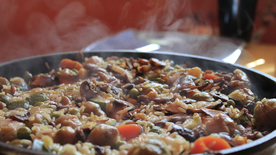 海鲜饭美食图片