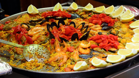 海鲜饭美食图片