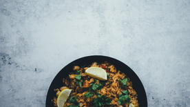 海鲜饭美食图片