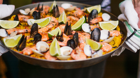 海鲜饭美食图片