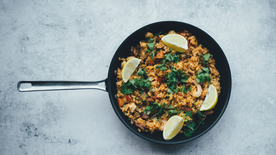 海鲜饭美食图片