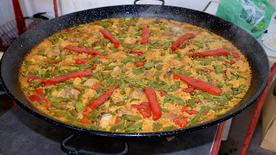 海鲜饭美食图片