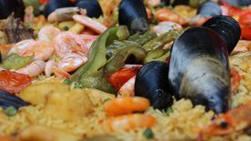 海鲜饭美食图片