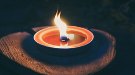 蜡烛烛光火苗图片