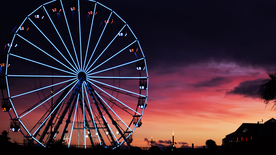 摩天轮天空眼图片