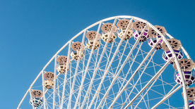 摩天轮天空眼图片