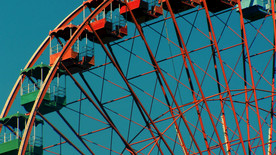 摩天轮天空眼图片