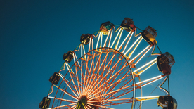 摩天轮天空眼图片