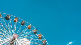 摩天轮天空眼图片