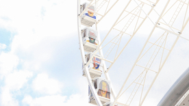 摩天轮天空眼图片