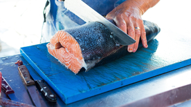 三文鱼鲜美图片