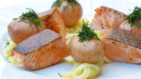 三文鱼鲜美图片