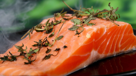 三文鱼鲜美图片