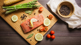 三文鱼鲜美图片