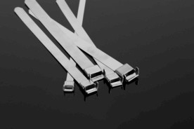 牙型扎扣自锁式不锈钢扎带