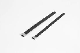 自锁式喷塑不锈钢扎带