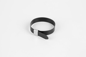 自锁式喷塑不锈钢扎带