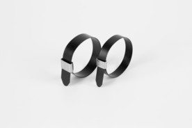 自锁式喷塑不锈钢扎带