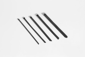 自锁式喷塑不锈钢扎带