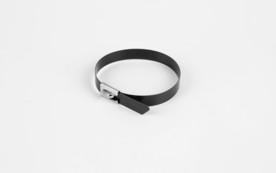 自锁式喷塑不锈钢扎带