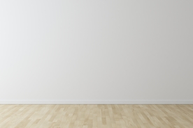 白色墙面木板背景