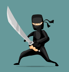 创意头像 蒙面武士