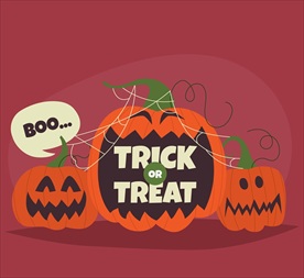 创意万圣节捣蛋南瓜头