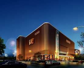 百货公司大楼效果图